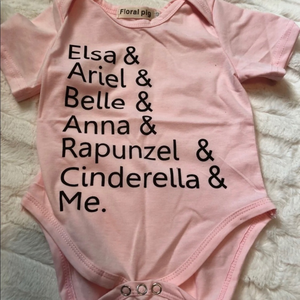 Princess and me Onesie